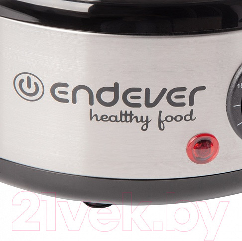 Изображение товара Пароварка стационарная Endever Vita-165 (черный/металлик)