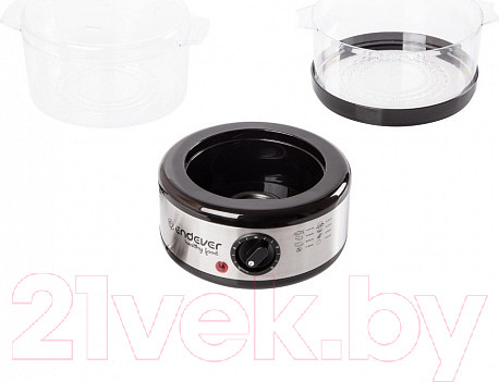 Изображение товара Пароварка стационарная Endever Vita-165 (черный/металлик)