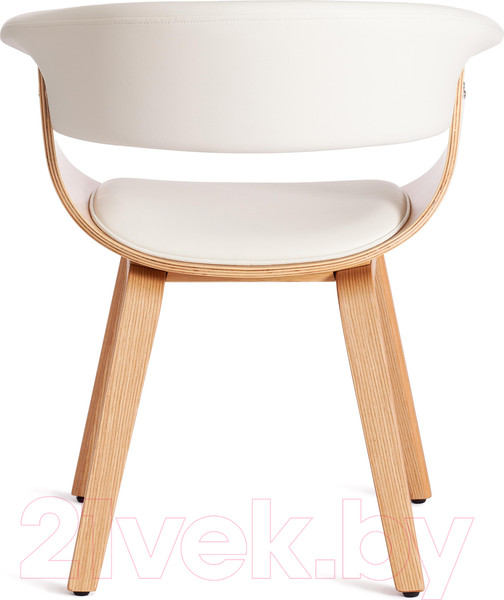 Изображение товара Стул Tetchair Vimta дерево/металл/экокожа (белый)