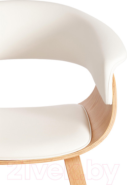 Изображение товара Стул Tetchair Vimta дерево/металл/экокожа (белый)