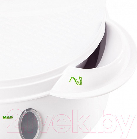 Изображение товара Пароварка стационарная Endever Vita-175 (белый/зеленый)