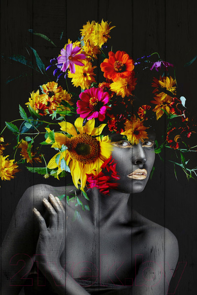 Изображение товара Картина White Wood B112-V-084-135-6.28