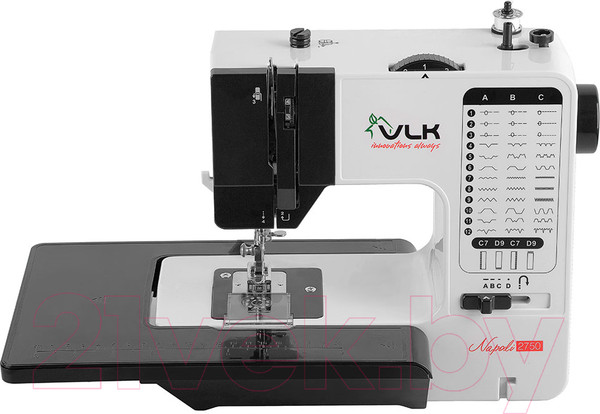 Изображение товара Швейная машина VLK Napoli 2750 (черный/белый)