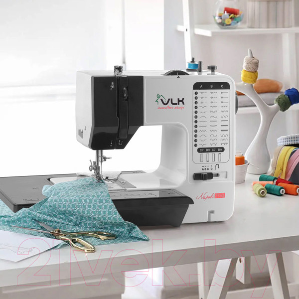 Изображение товара Швейная машина VLK Napoli 2750 (черный/белый)