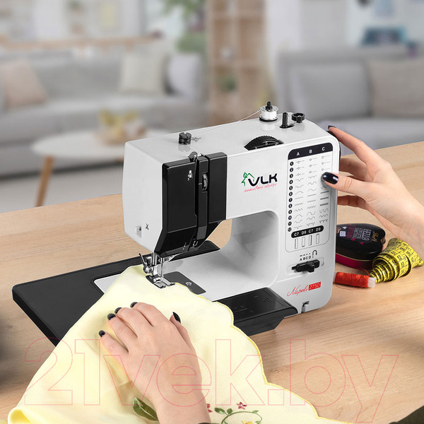 Изображение товара Швейная машина VLK Napoli 2750 (черный/белый)
