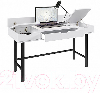 Изображение товара Письменный стол Polini Kids Mirum 1400 (белый)