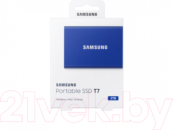 Изображение товара Внешний жесткий диск Samsung T7 2TB (MU-PC2T0H/WW)