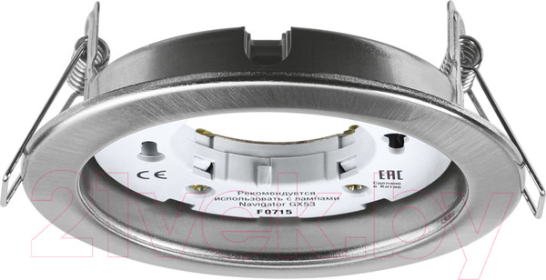 Изображение товара Точечный светильник Navigator NGX-R1-003-GX53 71279 (хром)