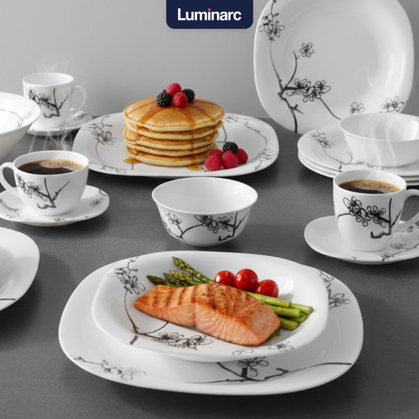 Изображение товара Набор столовой посуды Luminarc Carine Ming Black N8588