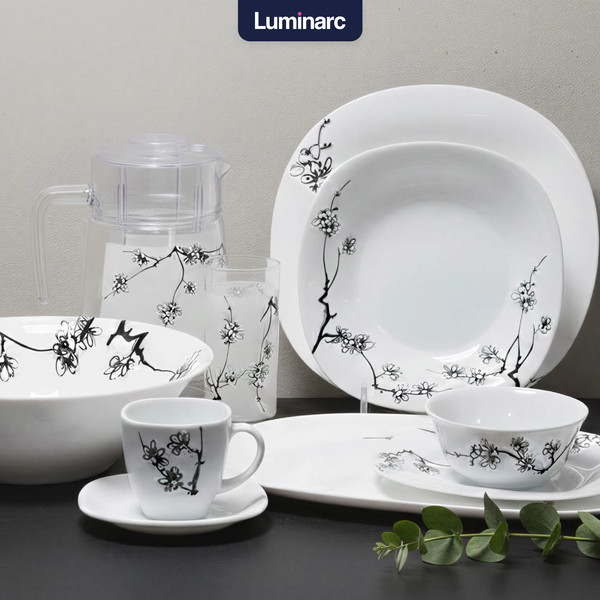 Изображение товара Набор столовой посуды Luminarc Carine Ming Black N8588