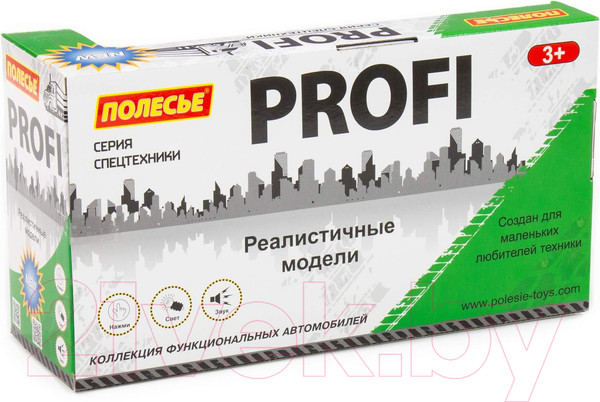 Изображение товара Эвакуатор игрушечный Полесье Профи / 86594 (в коробке)
