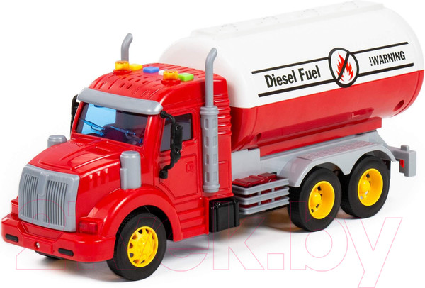 Изображение товара Автомобиль игрушечный Полесье Профи. С цистерной / 86464