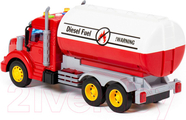 Изображение товара Автомобиль игрушечный Полесье Профи. С цистерной / 86464