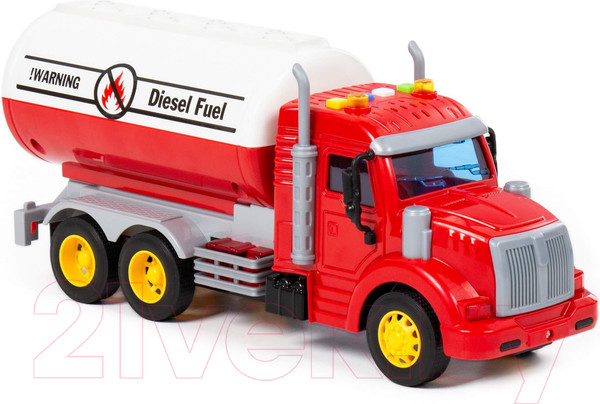 Изображение товара Автомобиль игрушечный Полесье Профи. С цистерной / 86464