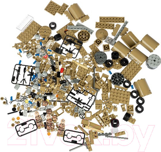 Изображение товара Конструктор Bondibon Военный Десант. Ракетная установка / ВВ4800