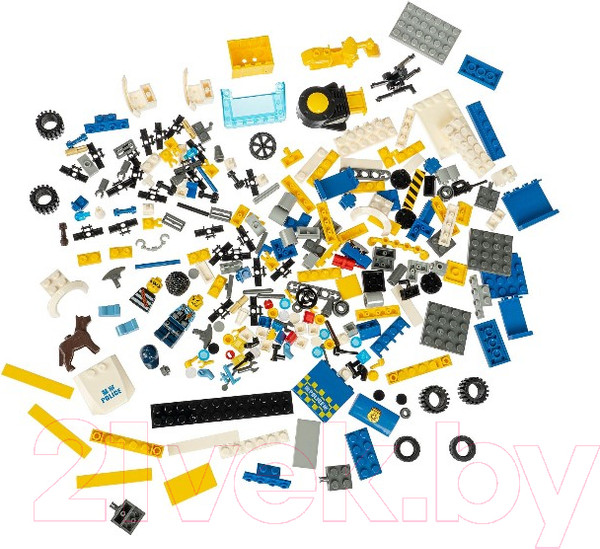 Изображение товара Конструктор Bondibon Полицейский Патруль. Засада с ловушкой / ВВ4806