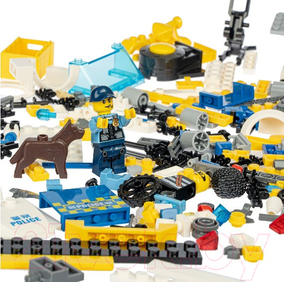 Изображение товара Конструктор Bondibon Полицейский Патруль. Засада с ловушкой / ВВ4806