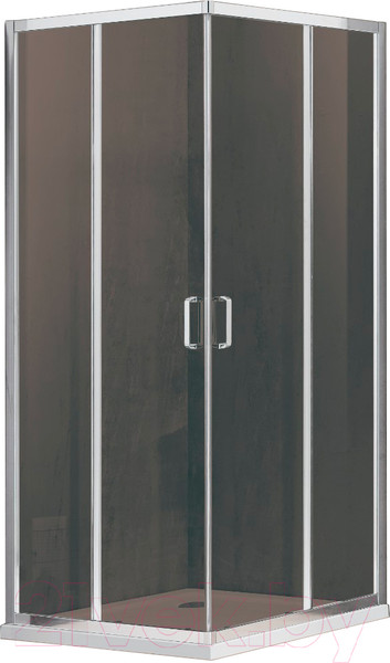 Изображение товара Душевой уголок Adema Glass Vierkant 90 (тонированное стекло)