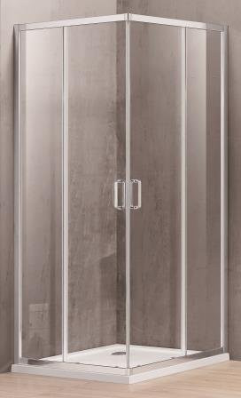 Изображение товара Душевой уголок Adema Glass Vierkant 80 (прозрачное стекло)