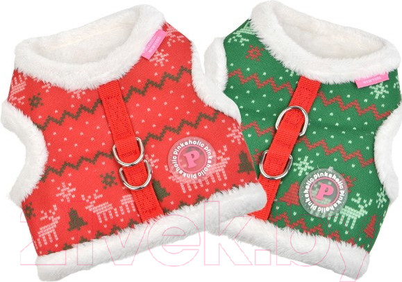 Изображение товара Шлея-жилетка для животных Pinkaholic Noelle / NAUD-HJ7652-GR-L  (зеленый)