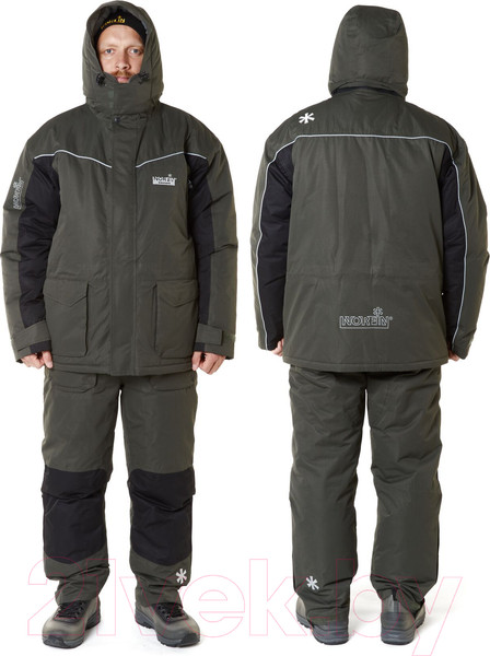 Изображение товара Костюм для охоты и рыбалки Norfin Element Gray 01 / 439201-S