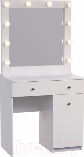 Изображение товара Туалетный столик с зеркалом Мир Мебели SV-21 с подсветкой