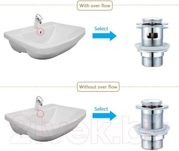 Изображение товара Донный клапан Ledeme L66-1