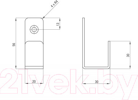 Изображение товара Крючок для ванной Deante ADM A111