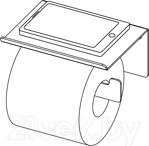 Изображение товара Держатель для туалетной бумаги Deante ADM A221