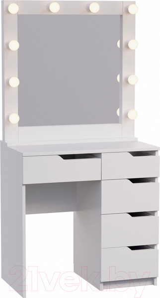 Изображение товара Туалетный столик с зеркалом Мир Мебели SV-26 с подсветкой