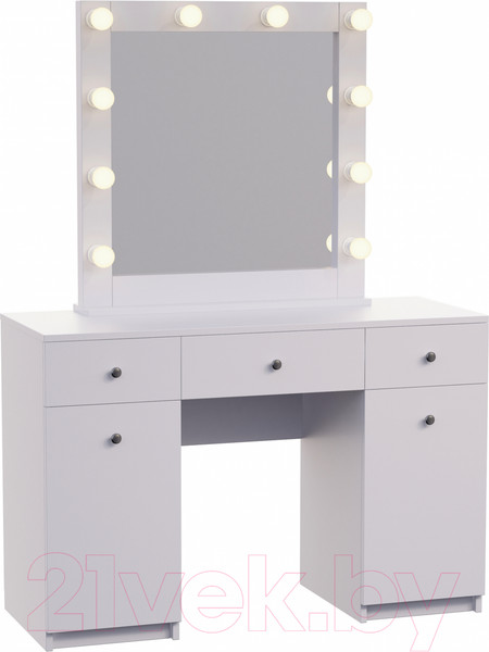 Изображение товара Туалетный столик с зеркалом Мир Мебели SV-51 с подсветкой