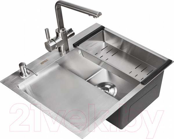 Изображение товара Мойка кухонная Avina HM5848 R (нержавеющая сталь)