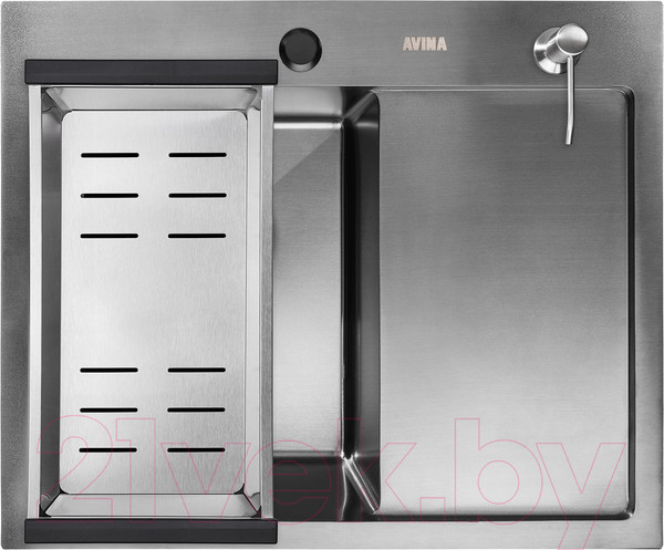 Изображение товара Мойка кухонная Avina HM5848 L (графит)