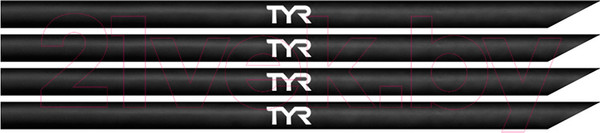 Изображение товара Резинка для лопаток TYR Silicone Replacement Straps LHPSILST/001 (черный)