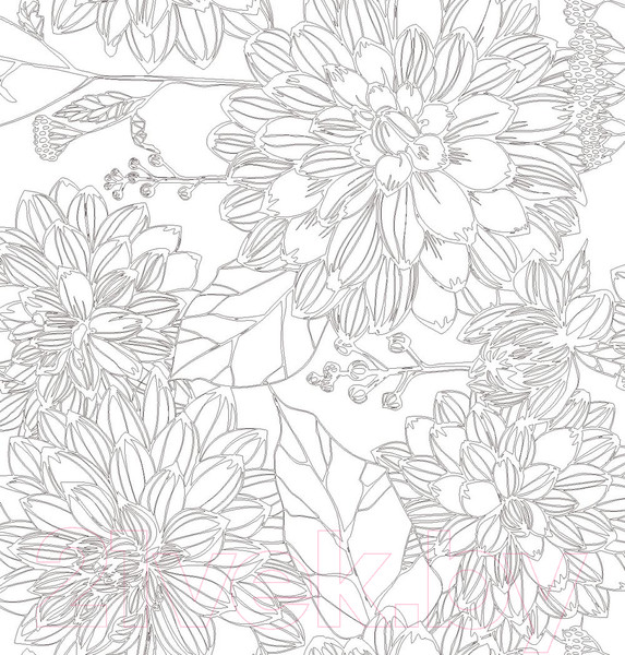 Изображение товара Раскраска-антистресс Попурри Арт-терапия. Природные лабиринты