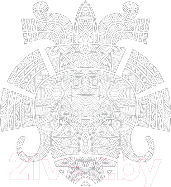 Изображение товара Раскраска-антистресс Попурри Арт-терапия. Сокровища Ацтеков