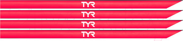 Изображение товара Резинка для лопаток TYR Silicone Replacement Straps LHPSILST/610 (красный)