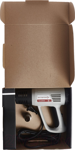 Изображение товара Строительный фен Интерскол ФЭ-2000Э (192.0.0.00)