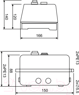 Изображение товара Контактор КС КМО-11860 IP-54 18А 220В / 87303