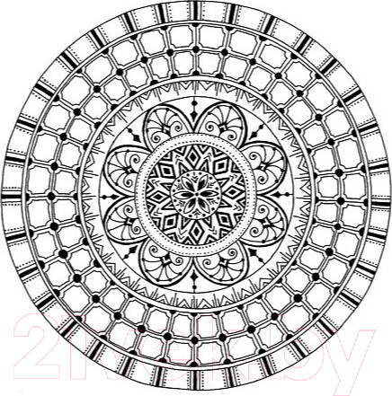 Изображение товара Раскраска-антистресс Попурри Дзен-Дудлинг. Воодушевляющие дзендалы