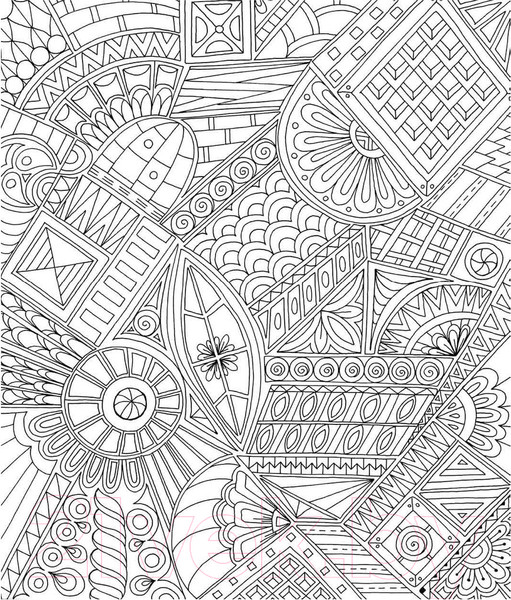 Изображение товара Раскраска-антистресс Попурри Дзен-Дудлинг. Креативные фантазии