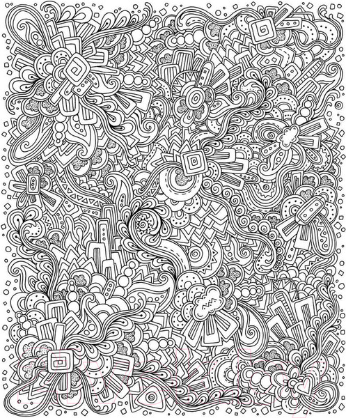 Изображение товара Раскраска-антистресс Попурри Дзен-Дудлинг. Креативные фантазии