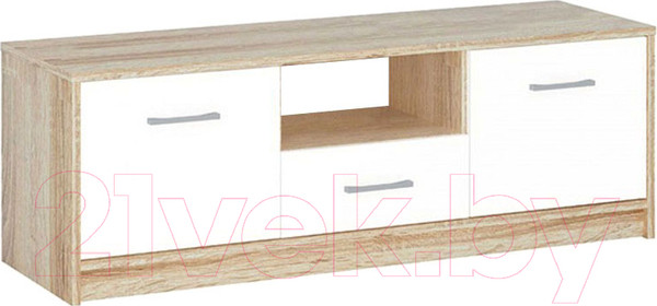 Изображение товара Тумба Империал Стелс 2д1ящ (дуб сонома/белый)