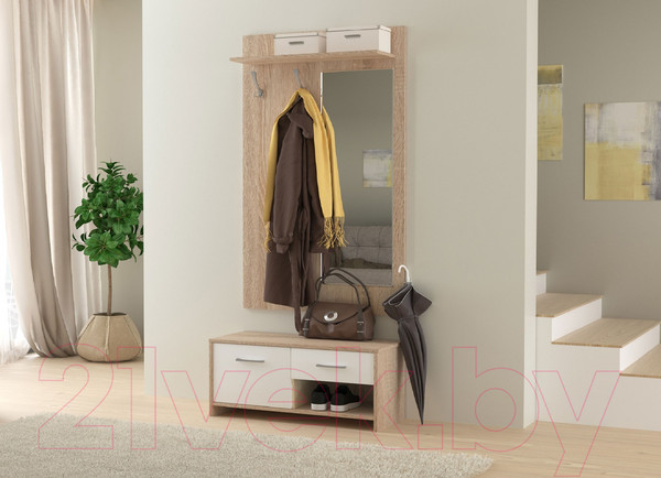 Изображение товара Вешалка для одежды Империал Стелс (дуб сонома)