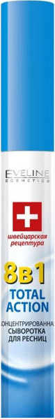 Изображение товара Гель для ресниц Eveline Cosmetics Lash Therapy Professional Total Action 8 в 1 (10мл)