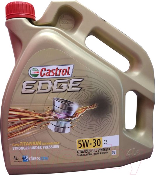 Изображение товара Моторное масло Castrol Edge 5W30 С3 / 15A568 (4л)