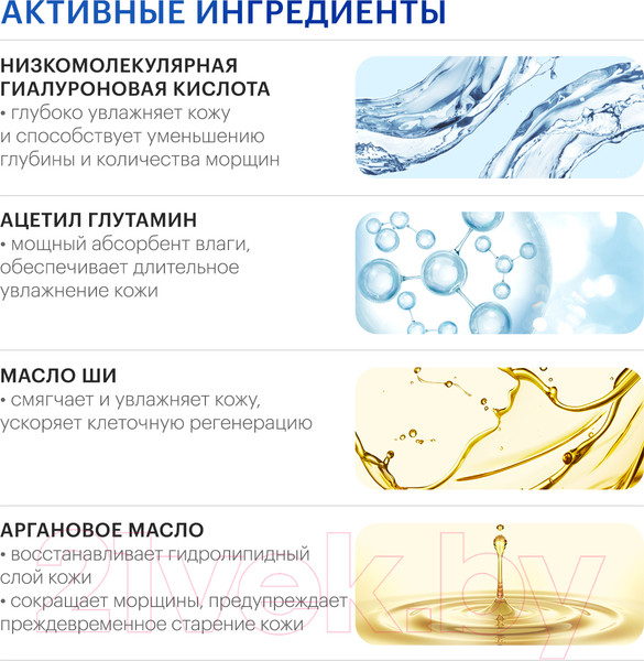 Изображение товара Крем для лица Librederm Гиалуроновый ночной гидробаланс (50мл)