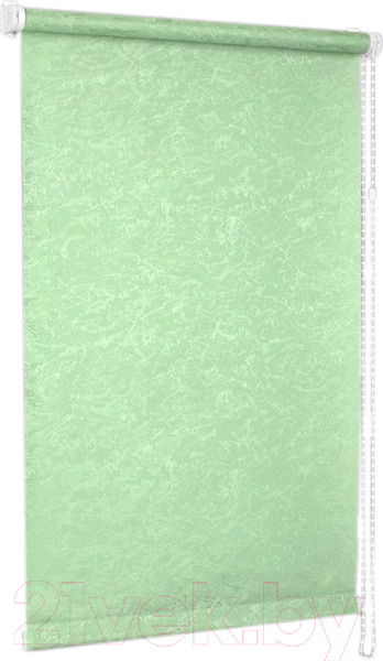 Изображение товара Рулонная штора Delfa Сантайм Жаккард Венеция СРШ-01 МД29503 (62x170, мята)