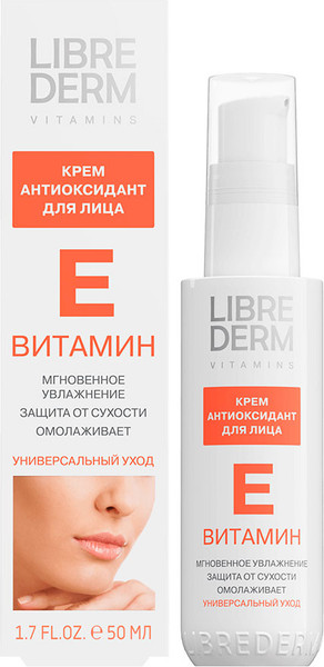 Изображение товара Крем для лица Librederm Витамин Е антиоксидант (50мл)