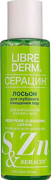 Изображение товара Лосьон для лица Librederm Серацин для глубокого очищения пор (100мл)